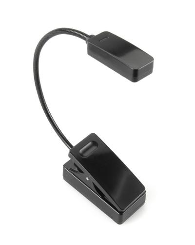 E-Booklight Schwarz - LED Leselampe mit Clip für Bücher und E-Reader