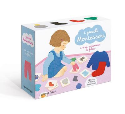 I miei indumenti di feltro. I piccoli Montessori