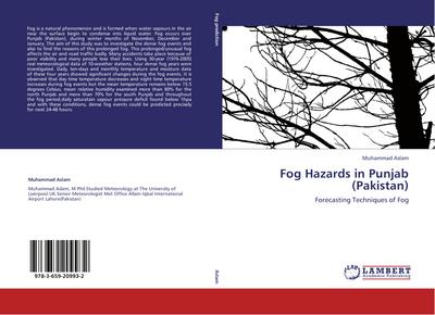 Fog Hazards in Punjab (Pakistan)