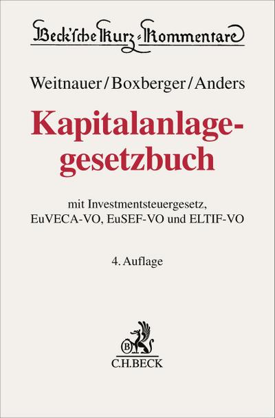 Kapitalanlagegesetzbuch. KAGB