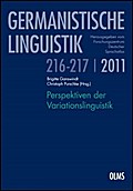 Perspektiven der Variationslinguistik