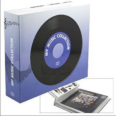 SAFE 444 Album Vinyl Aufbewahrung | LP Schallplatten Aufbewahrung mit 16 Schallplatten Hüllen für Ihre Vinyl Schallplatten
