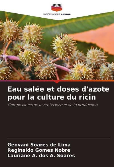 Eau salée et doses d’azote pour la culture du ricin