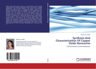 Synthesis And Characterization Of Copper Oxide Nanowires - Marianna Perdiki