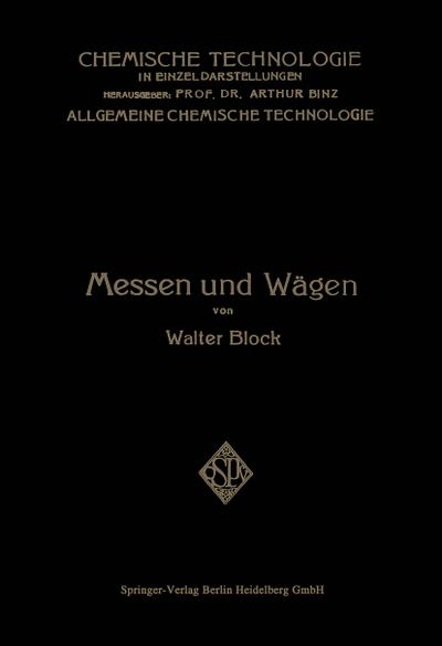 Messen und Wägen