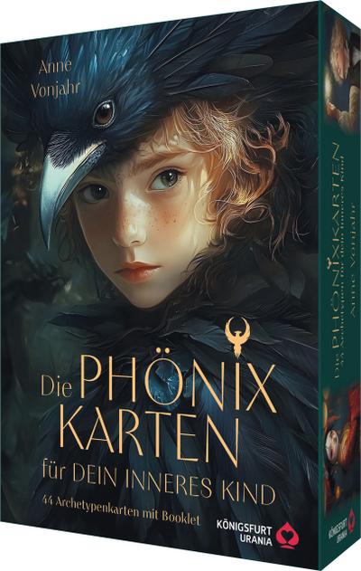 Die Phönixkarten für dein Inneres Kind - 44 Archetypenkarten und 192-seitiges farbiges Booklet