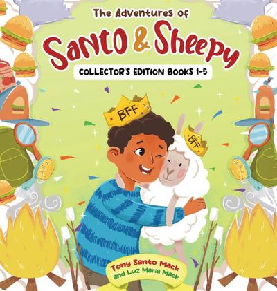 The Adventures of Santo & Sheepy Collector’s Edition Books 1-5