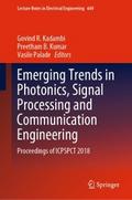 Emerging Trends in Photonics, Signal Processing an