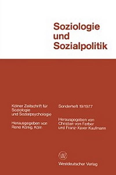 Soziologie und Sozialpolitik