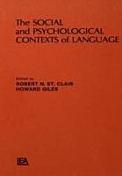 Social and Psychological Contexts of Language