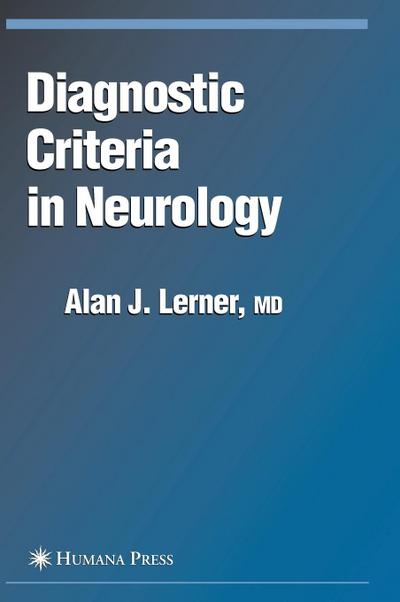 Diagnostic Criteria in Neurology