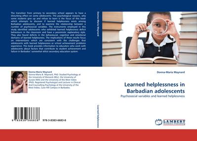 Learned helplessness in Barbadian adolescents