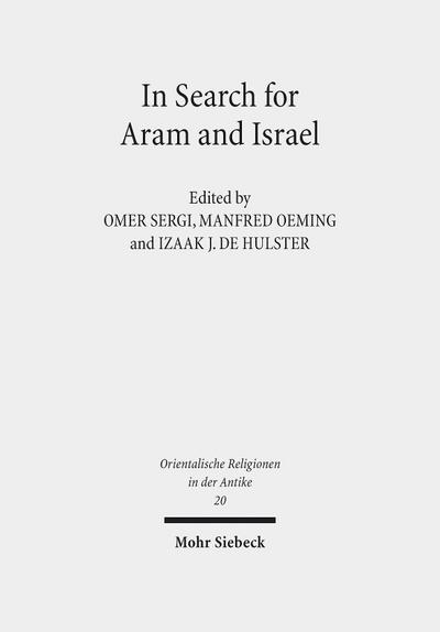 In Search for Aram and Israel