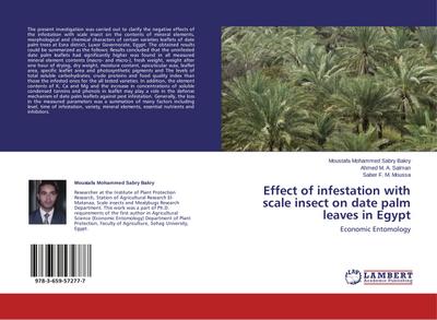 Effect of infestation with scale insect on date palm leaves in Egypt
