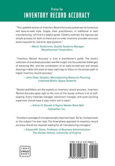 Inventory Accuracy 2e