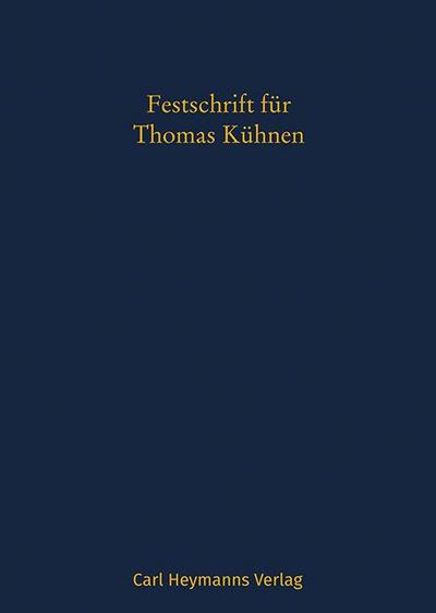Festschrift für Thomas Kühnen