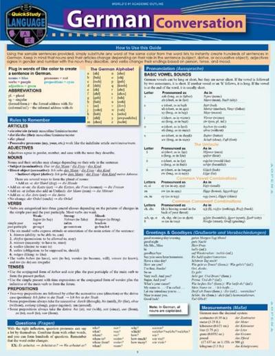 Schier, H: German Conversation