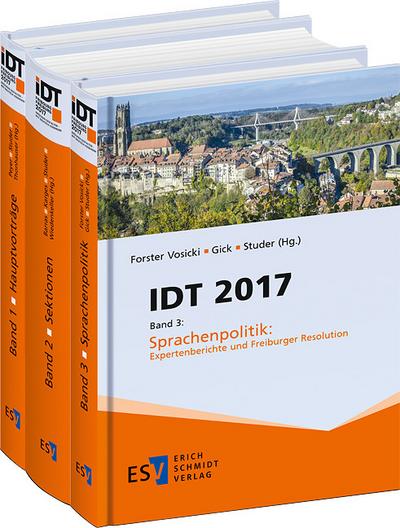 IDT 2017 - - Band 1,2 und 3 als Gesamtpaket