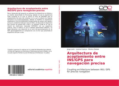 Arquitectura de acoplamiento entre INS/GPS para navegación precisa - Jorge León