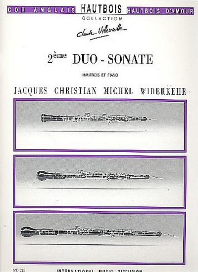 Duo-Sonate no.2pour hautbois et piano