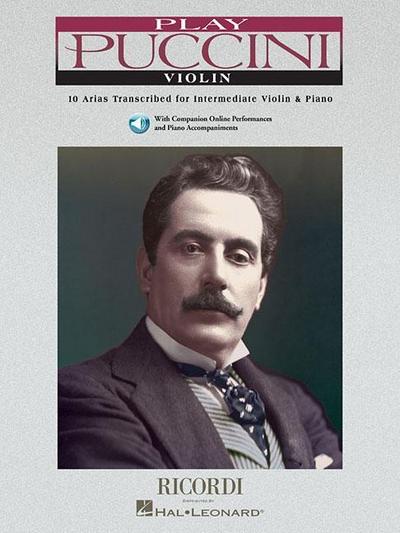 Play Puccini - 10 Arias Transcribed for Solo Instrument & Piano Book/Online Audio