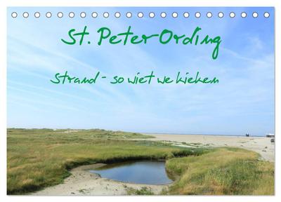 St. Peter-Ording (Tischkalender 2024 DIN A5 quer), CALVENDO Monatskalender