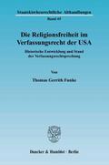 Religionsfreiheit im Verfassungsrecht der USA