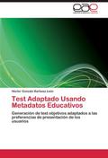 Test Adaptado Usando Metadatos Educativos