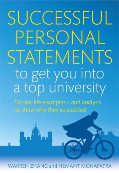 Successful Personal Statements to get you into a top university
