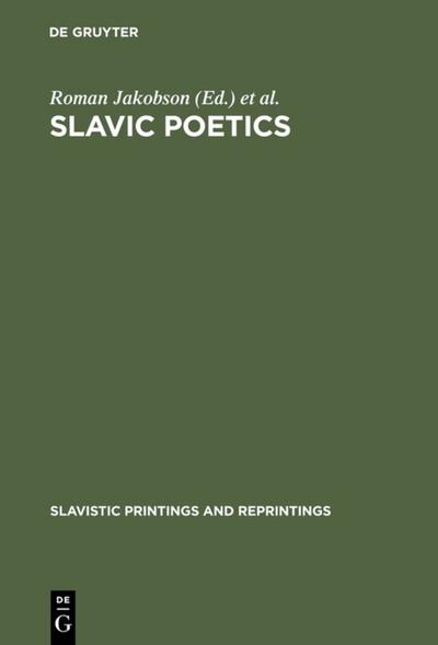 Slavic Poetics