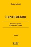 Clausole negoziali - Volume III