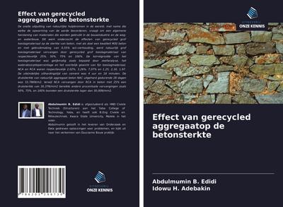 Effect van gerecycled aggregaatop de betonsterkte