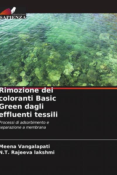 Rimozione dei coloranti Basic Green dagli effluenti tessili