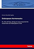 Shakespeare Hermeneutics