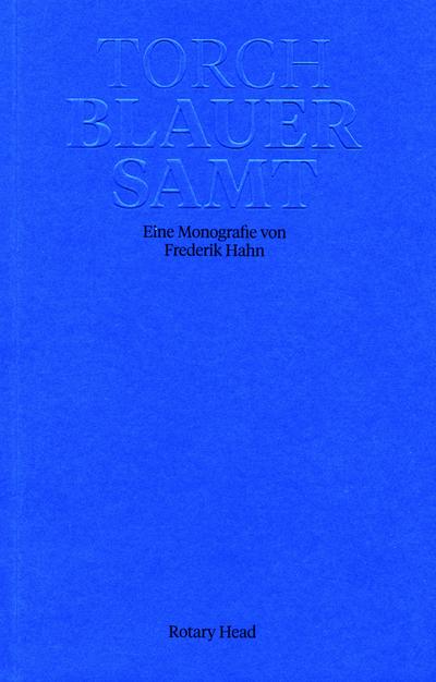 Hahn, F: Blauer Samt