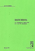 Easy Duets for 2 instruments of equaltuning and c and b flat instruments