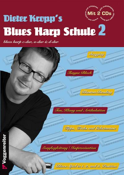 Kropp’s Blues Harp Schule Bd. 2 (2CD) FSC Mix, SGSCH-COC-050055