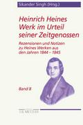 Heinrich Heines Werk im Urteil seiner Zeitgenossen 8