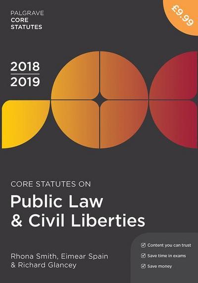 Core Statutes on Public Law & Civil Liberties 2018-19, 1