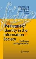 The Future of Identity in the Information Society