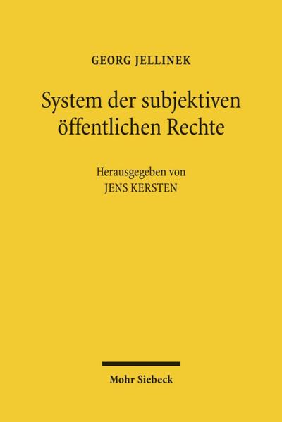 System der subjektiven öffentlichen Rechte