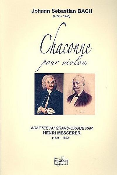 Chaconne BWV1004 pour violonpour orgue