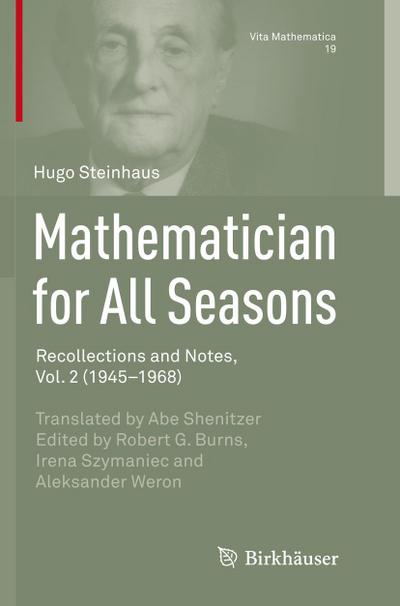 Mathematician for All Seasons