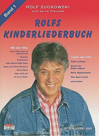 Rolfs Kinderliederbuch. Melodie, Akkorde, Gitarrengriffe
