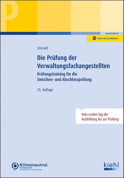 Die Prüfung der Verwaltungsfachangestellten