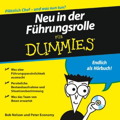 Neu in der Führungsrolle für Dummies, Audio-CD