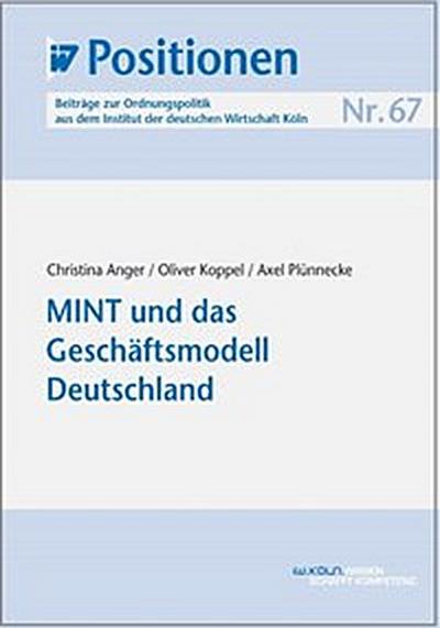 MINT und das Geschäftsmodell Deutschland