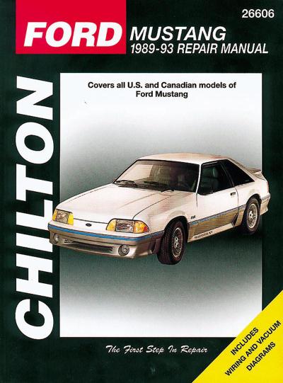 Ford Mustang 79-93 & Mercury Capri 79-86 (Chilton)