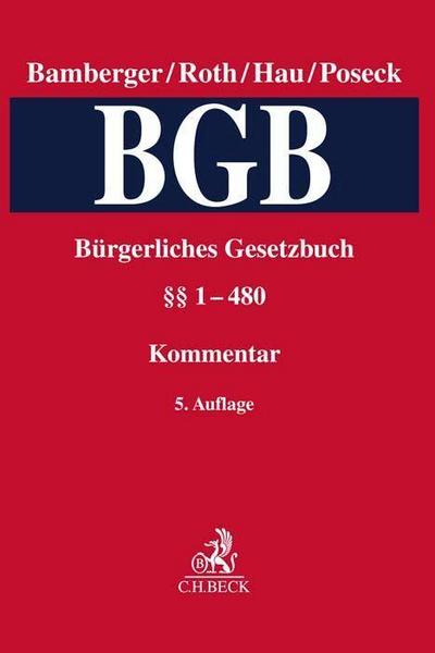 Bürgerliches Gesetzbuch  Band 1: §§ 1-480