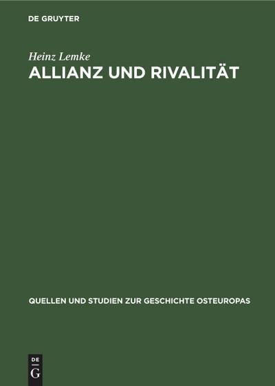 Allianz und Rivalität